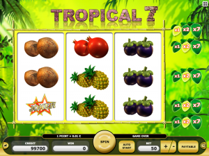 Kajot Automat Tropical 7 Zdarma Online